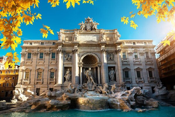 Fototapeta Fontana di Trevi v Rimu