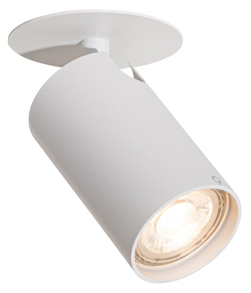 Moderna vgradna stropna svetilka bela GU10 50 mm - Chels