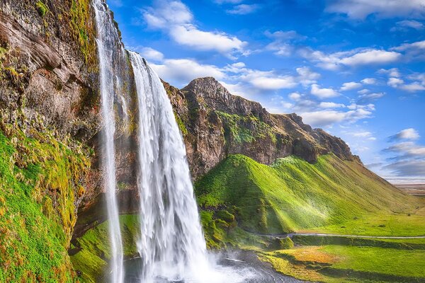 Fototapeta slap Seljalandsfoss