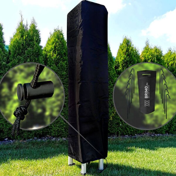 Profi Vrtni Šotor 2x3m ALU EXCLUSIVE (3 stene) - plus 3 stene - Rdeča