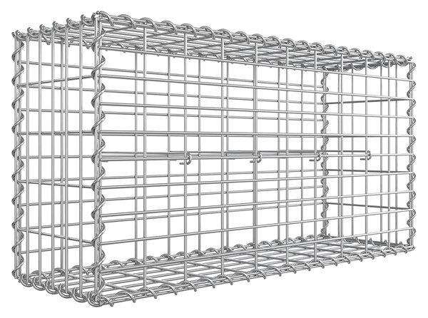 Gabionska košara, kovinska gabionska kletka 5 x 10 cm | SONGMICS