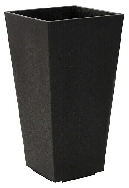 Oglati cvetlični lonec Sonata (Do x Š x V: 26 x 26 x 50 cm, Antracit)