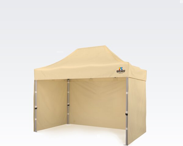 Profi Vrtni Šotor 2x3m ALU EXCLUSIVE (3 stene) - plus 3 stene - Bež