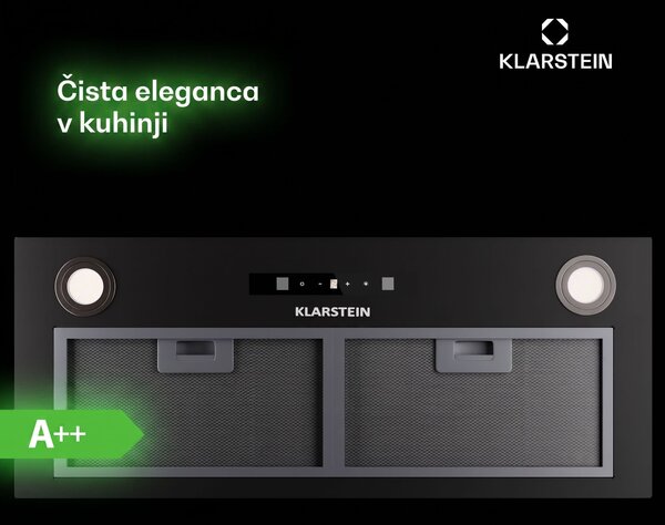 Klarstein Paolo 72 vgradna kuhinjska napa 72 cm 520 m³/h LED Touch A++