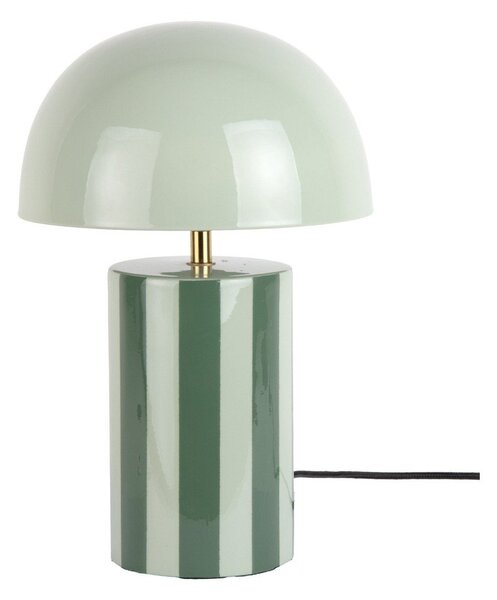 Zelena kovinska namizna svetilka (višina 34 cm) Rayado – Leitmotiv