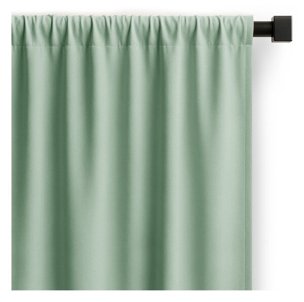 Mentolno zelena zavesa za delno zatemnitev 140x250 cm Carli – Restilo