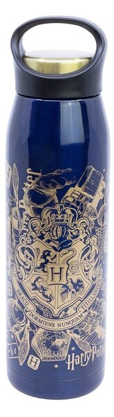 Temno modra otroška steklenička za vodo iz nerjavečega jekla 665 ml Harry Potter – STOR
