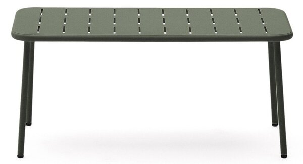 Jeklena vrtna klubska mizica 50x90 cm Zivia – Kave Home