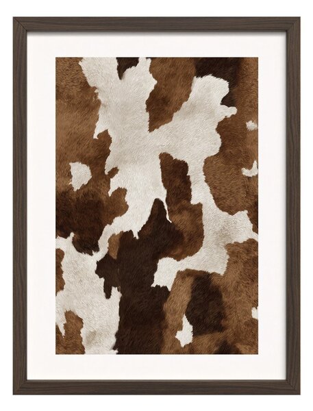 Tiskana slika z okvirjem 30x40 cm Cowhide – Styler