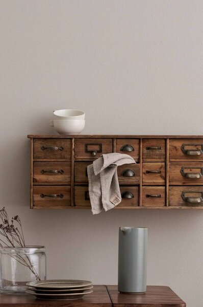 Stenska komoda iz masivnega bora v svetli naravni barvi 67x25x14 cm Klas – Ellos Home