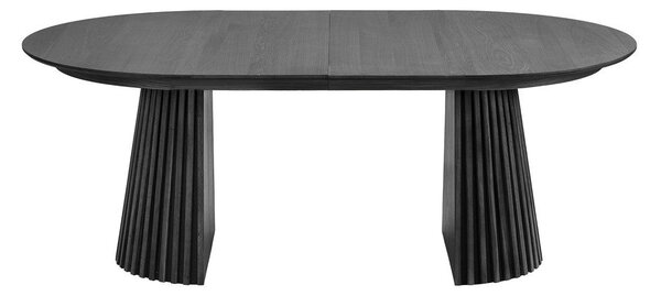 Raztegljiva jedilna miza z dodatno ploščo v hrastovem dekorju 120x200 cm Osaka – House Nordic
