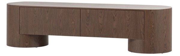 TV omarica v temni naravni barvi 200x50x50 cm Velari – WOOOD
