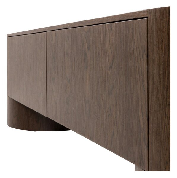 TV omarica v temni naravni barvi 200x50x50 cm Velari – WOOOD