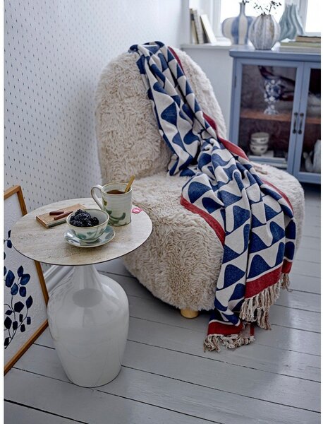 Odeja iz recikliranega bombaža 130x160 cm Rimme – Bloomingville