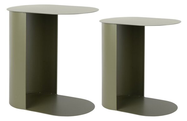 Kovinska stranska mizica Riqueza Oval – Leitmotiv