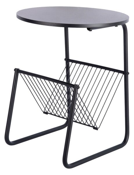 Kovinska okrogla stranska mizica ø 40 cm Riqueza Revista – Leitmotiv