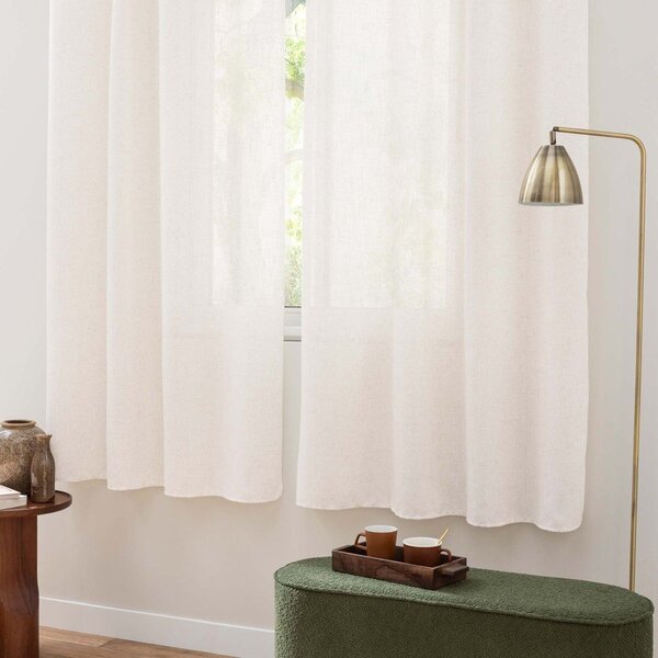 Kremno bela zavesa 140x180 cm Pauline – douceur d'intérieur