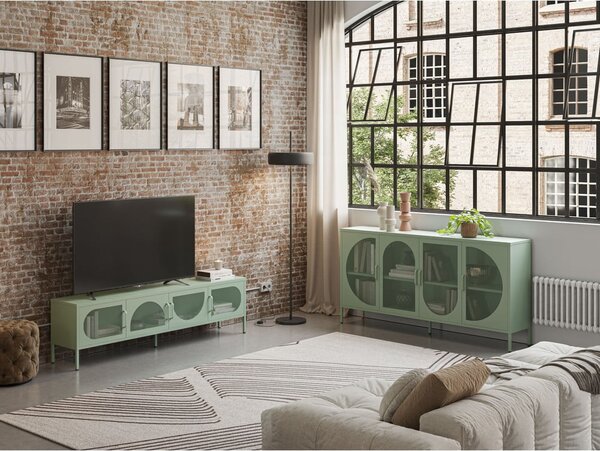 Mentolno zelena TV omarica 180x50 cm Tayra – Marckeric