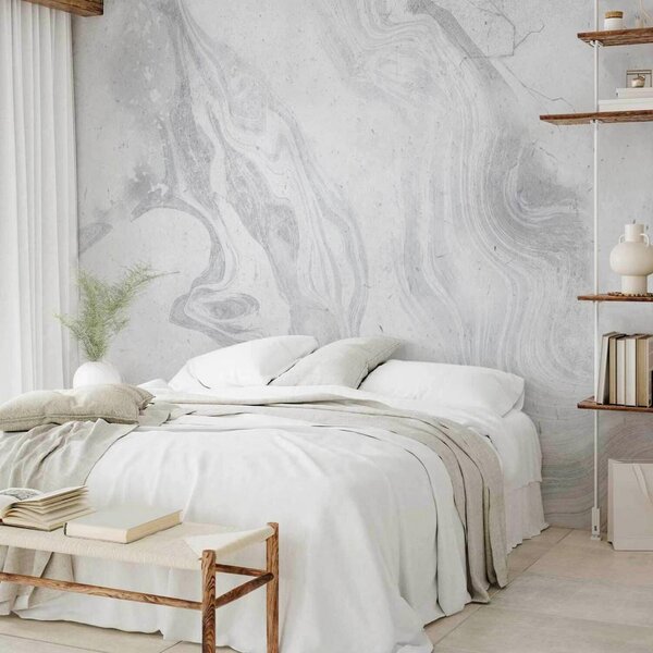 Artgeist Fototapeta Cloudy Marble, 100x70cm