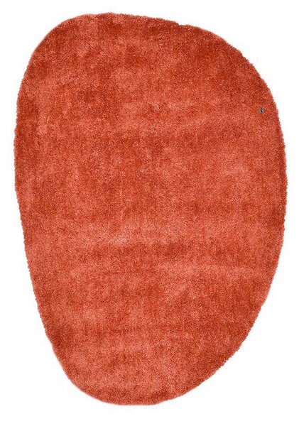 PREPROGA Z VISOKIM FLOROM Cozy 135/200 cm taftano opečnato rjava