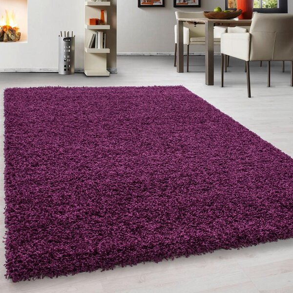 Novel Preproga Z Visokim Florom Life, Lila, 140x200cm