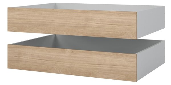 Predali za pod posteljo v kompletu 2 ks 90x190/140x190 cm Naia – Tvilum