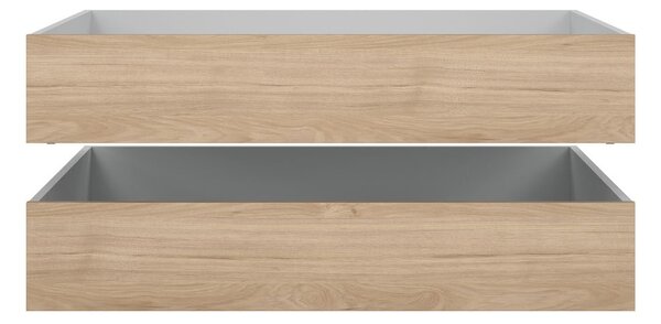 Predali za pod posteljo v kompletu 2 ks 90x190/140x190 cm Naia – Tvilum