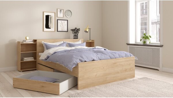 Predali za pod posteljo v kompletu 2 ks 90x190/140x190 cm Naia – Tvilum