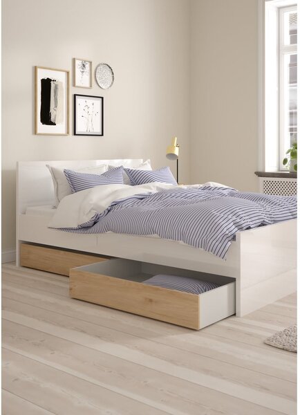 Predali za pod posteljo v kompletu 2 ks 90x190/140x190 cm Naia – Tvilum