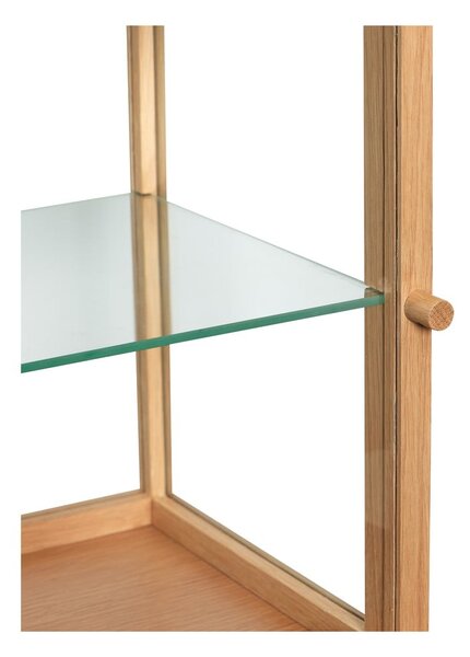 Vitrina v hrastovem dekorju 30x42x30 cm Poetic – Hübsch