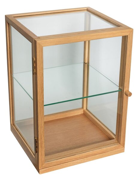 Vitrina v hrastovem dekorju 30x42x30 cm Poetic – Hübsch