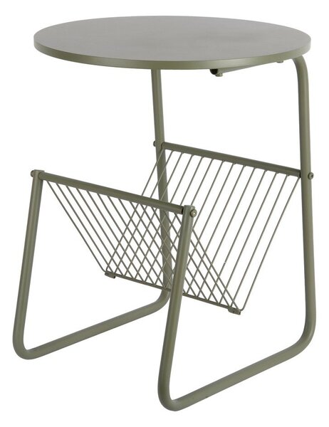 Kovinska okrogla stranska mizica ø 40 cm Riqueza Revista – Leitmotiv