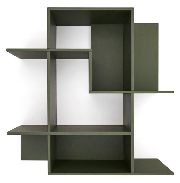 Zelen sistem modularnih polic 80x80x25 cm Ina – Kave Home