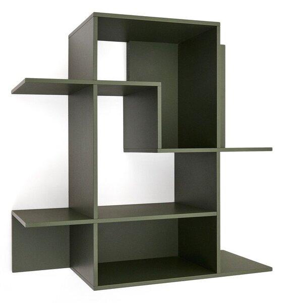 Zelen sistem modularnih polic 80x80x25 cm Ina – Kave Home