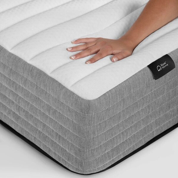 Trda vzmetena termoregulacijska vzmetnica 90x200 cm Juno – Kave Home