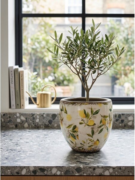 Porcelanast okrasni cvetlični lonec ø 18 cm Sorrento – Yes Everyday
