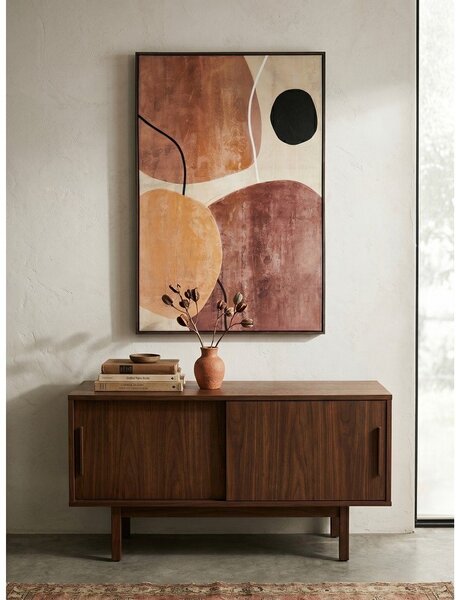 Tiskana/z ročno naslikanimi elementi slika z okvirjem/na platnu 83x123 cm Gallery – Bizzotto