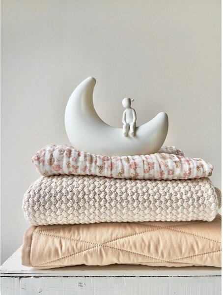 Slonokoščena otroška lučka Moon Off-White – Cam Cam Copenhagen