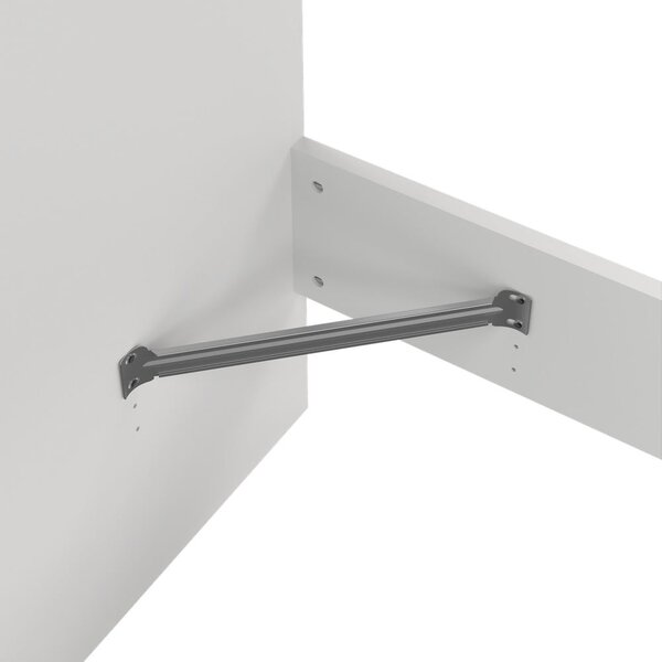 Bela postelja 90x190 cm Naia – Tvilum