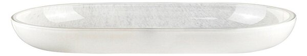 Steklen dekorativni pladenj 14x25,5 cm Opal – Mette Ditmer Denmark