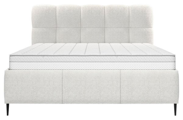 OBLAZINJENA POSTELJA 200 cm x 200 cm , tekstil naravne barve