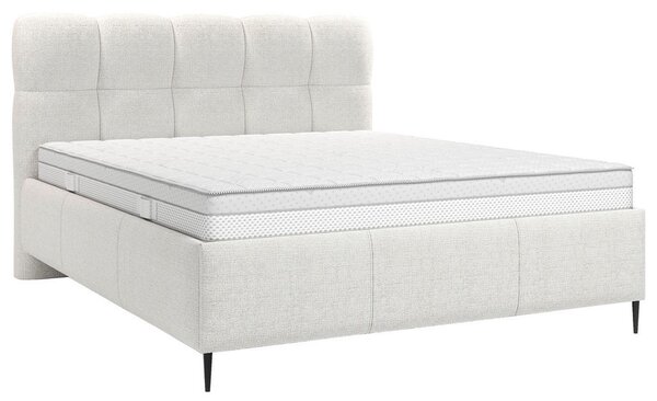 OBLAZINJENA POSTELJA 200 cm x 200 cm , tekstil naravne barve