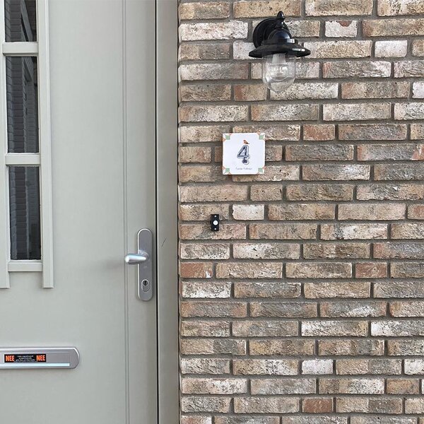 Klasična zunanja stenska svetilka črna IP44 - Oxford