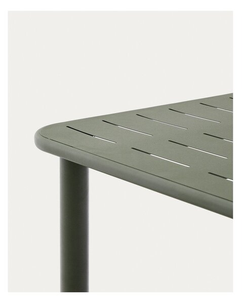 Jeklena vrtna miza 90x180 cm Brai – Kave Home