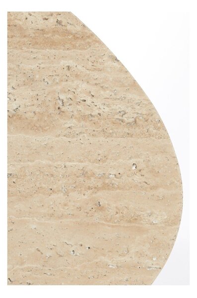Rjava mizica 72x90 cm Mahelona – Light & Living