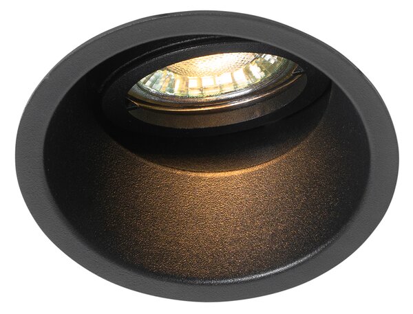 Pametni vgradni reflektor črne barve, nastavljiv, vključno z Wifi GU10 - Alloy