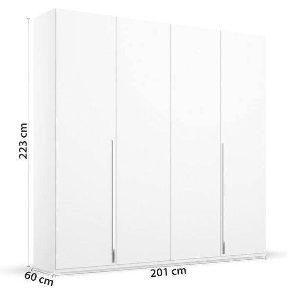 Home24 Omara S Klasičnimi Vrati Montclar, Bela
