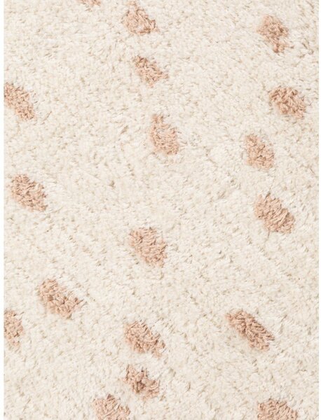 Rjava/kremno bela pralna/ročno tkana bombažna otroška preproga 95x120 cm Snuggle Emmi – Hanse Home