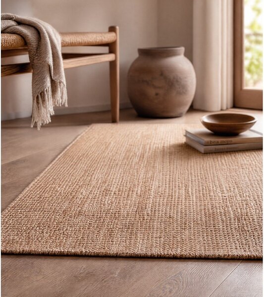 Tekač iz jute v naravni barvi 80x200 cm Bouclé – Hanse Home