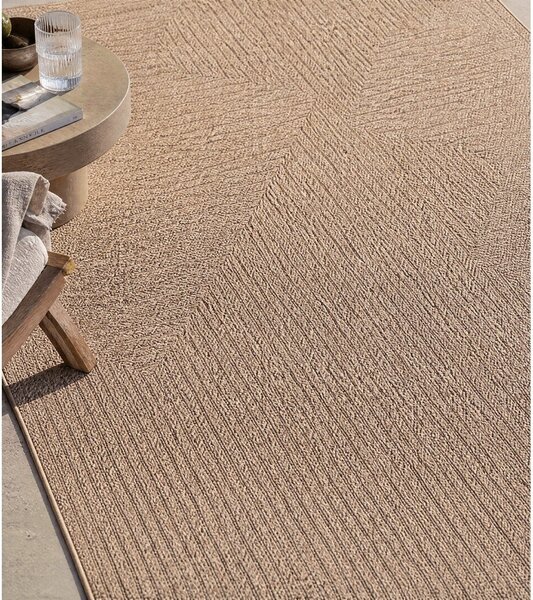 Rjava notranja in zunanja preproga 80x150 cm Timber 1404 – Ayyildiz Carpets